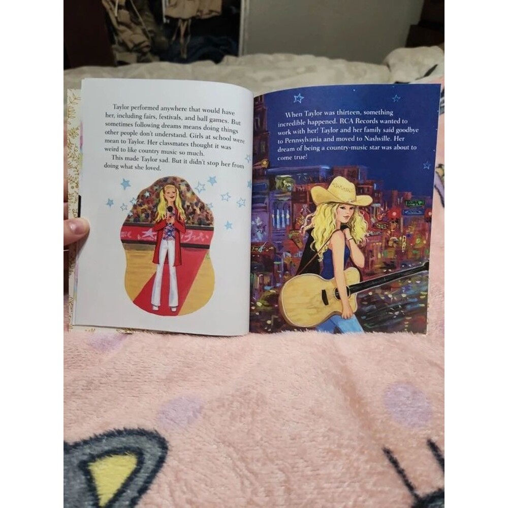 Taylor Swift: A Little Golden Book Biography- by Wendy Loggia- Hardcover - Picture 3 of 3
